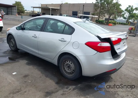 2014 Kia Forte Lx from USA, damaged, VIN KNAFK4A66E5254589
